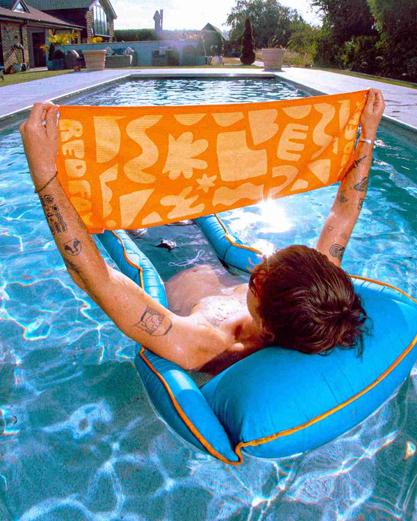 Personalised gym towel design